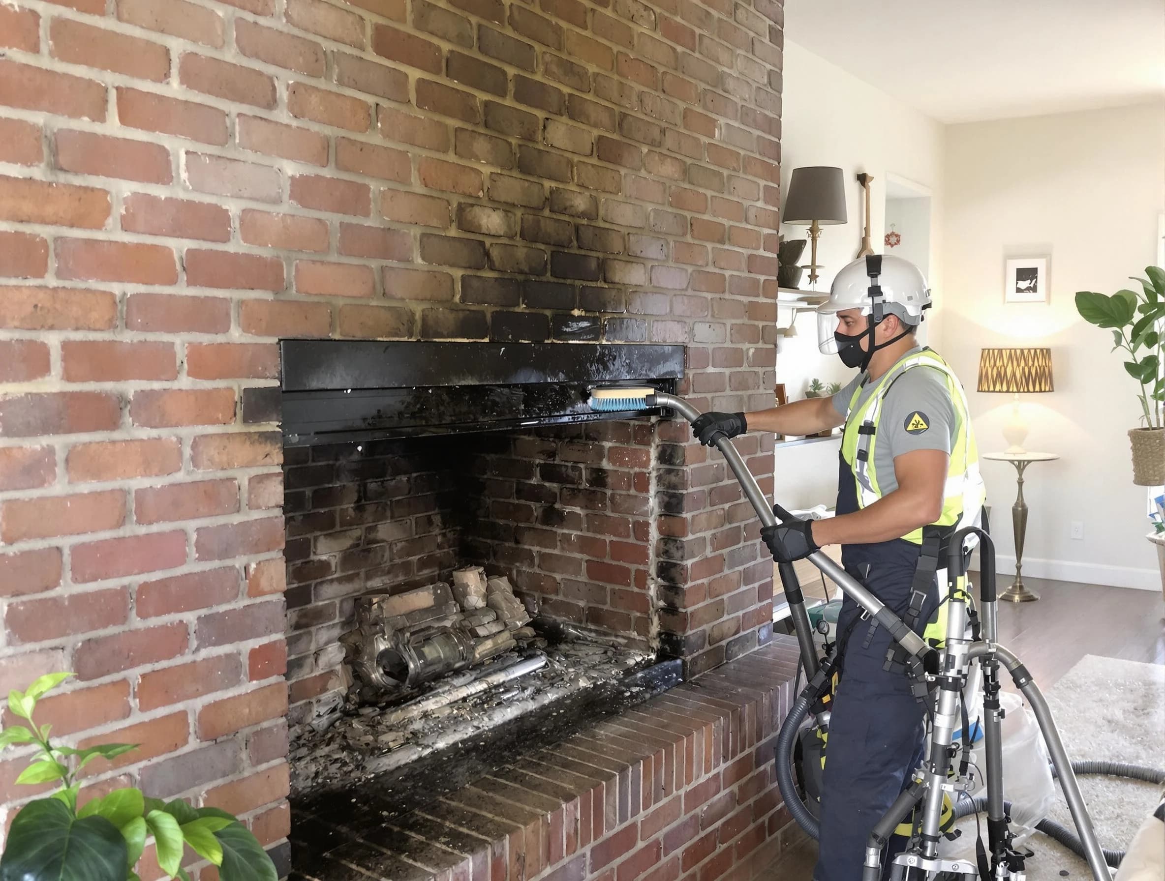 Colonial Beach Chimney Sweep providing fireplace cleaning services in Colonial Beach, VA