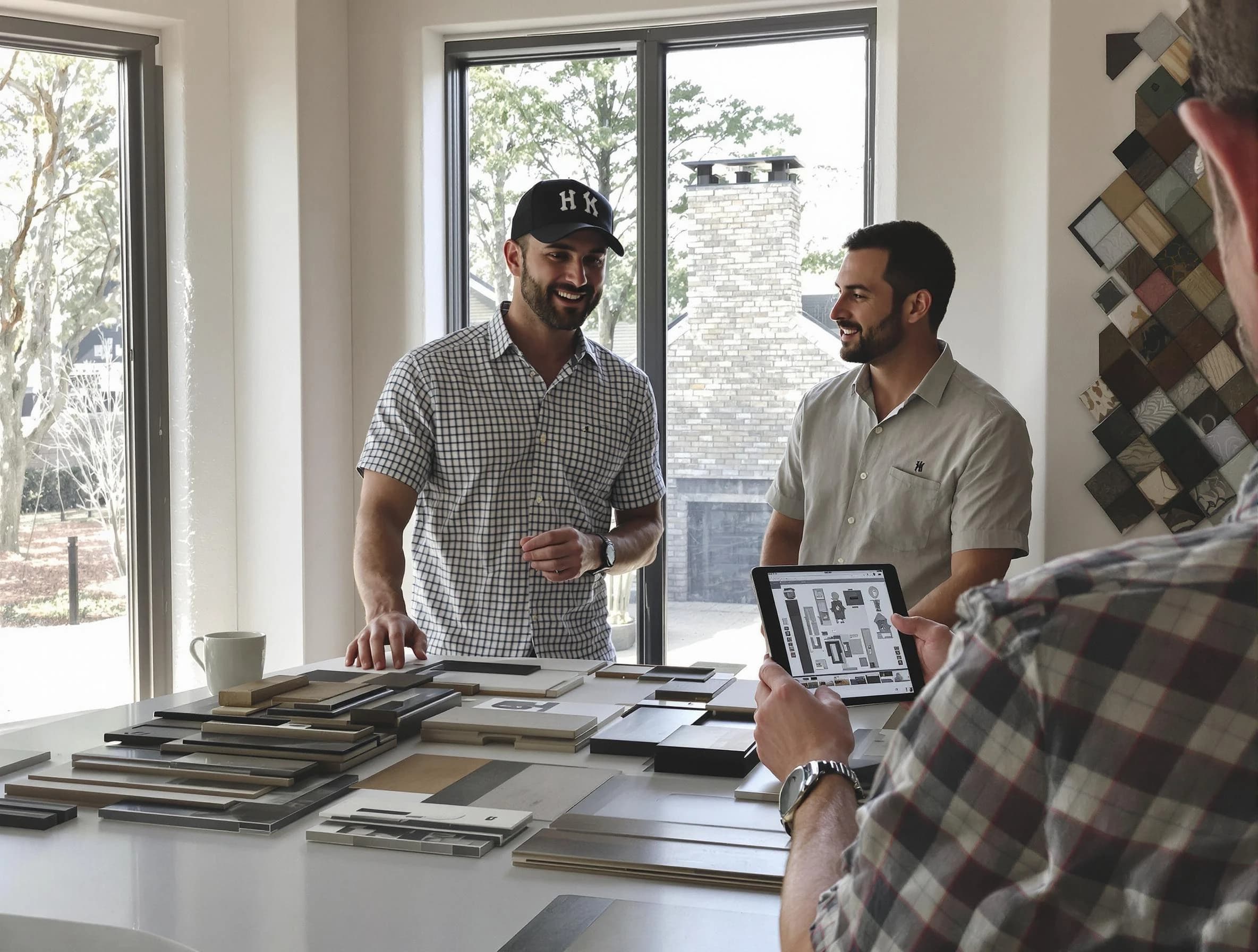 Colonial Beach Chimney Sweep remodeling a chimney and fireplace in Colonial Beach, VA
