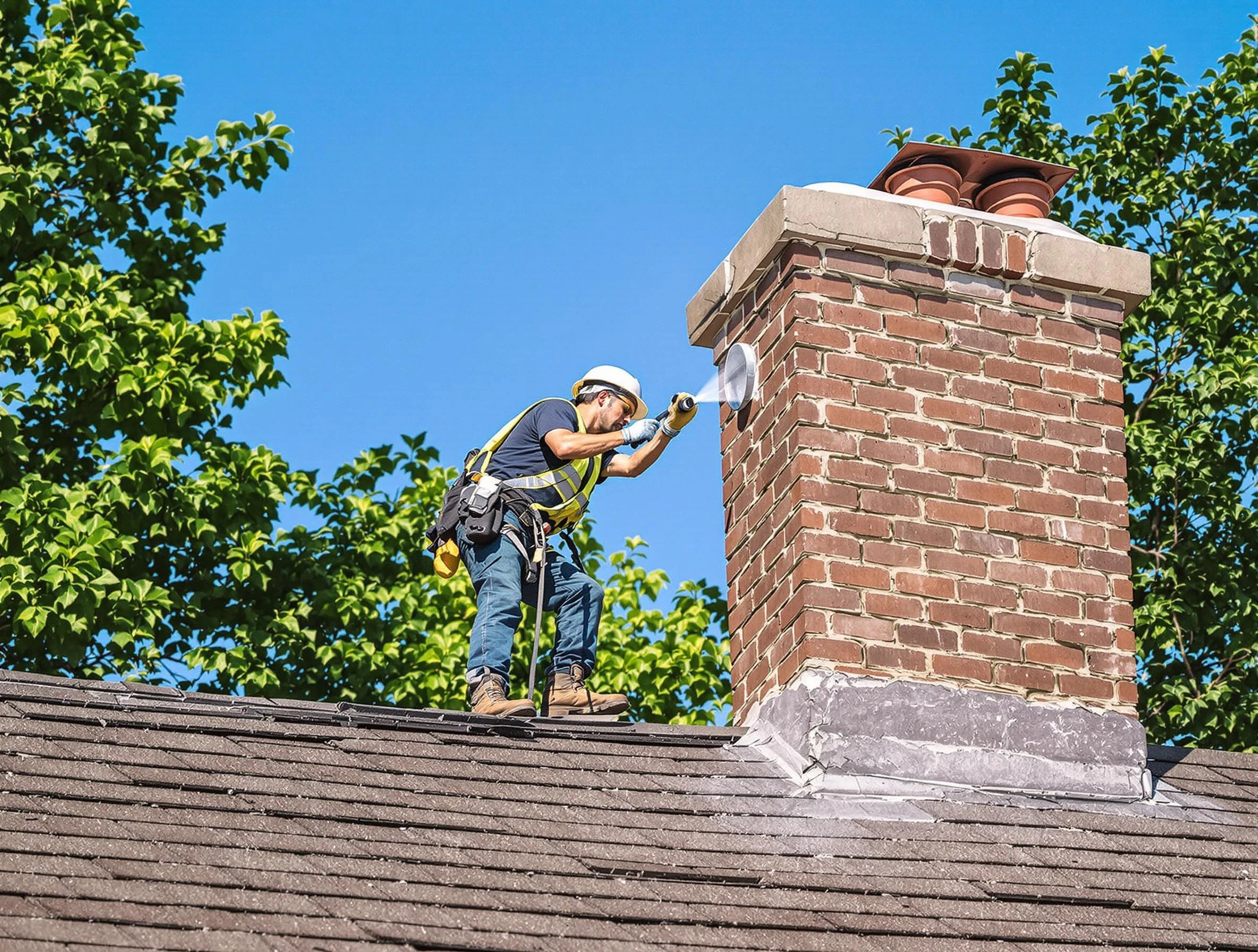 Colonial Beach Chimney Sweep performing an inspection with advanced tools in Colonial Beach, VA