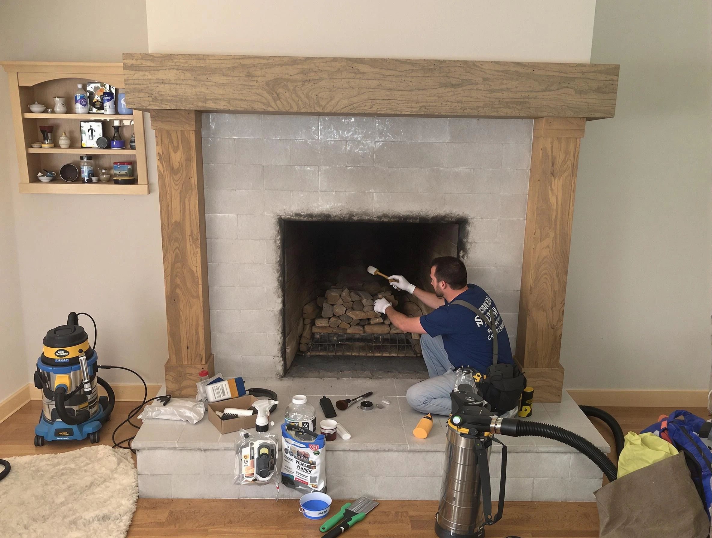 Detailed creosote removal process by Colonial Beach Chimney Sweep in Colonial Beach, VA